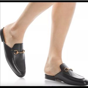 Gucci Women’s Princetown Leather Mules